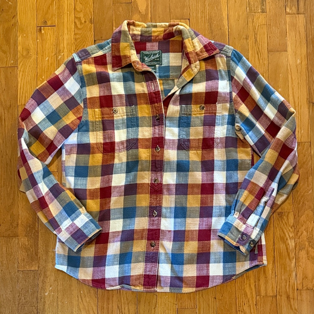 Woolrich Plaid Multicolor Flannel